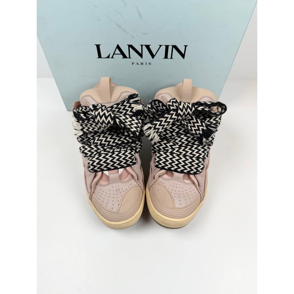 Size 42EU/9US - Lanvin Curb Pink Sneakers