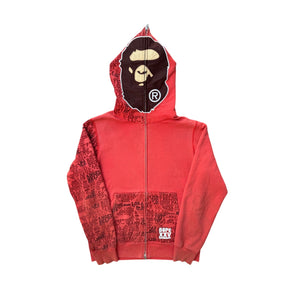 Size L - Bape XXV Cities Camo 2nd Ape Zip Hoodie