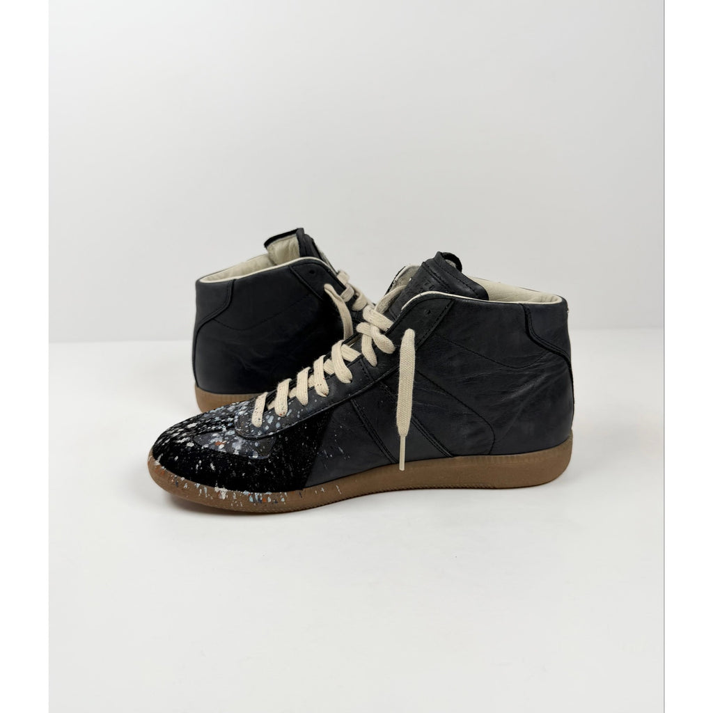 Size 41EU/8US - Maison Margiela Paint Splatter High