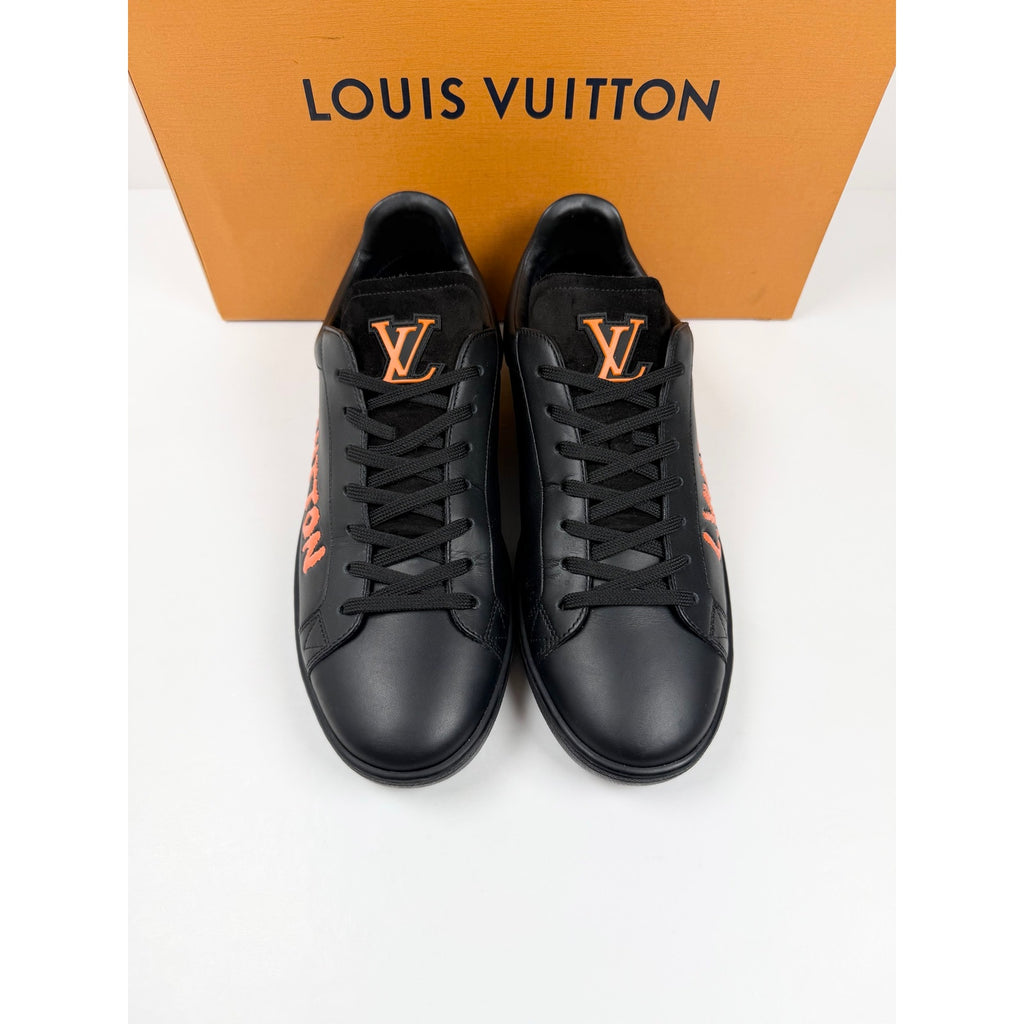 Size 8LV/9US - Louis Vuitton Luxembourg Black Orange