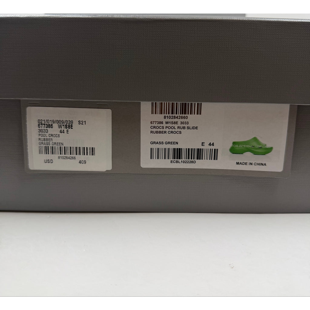 Size 44EU/11US - Balenciaga X Crocs Rubber Sandals NEW