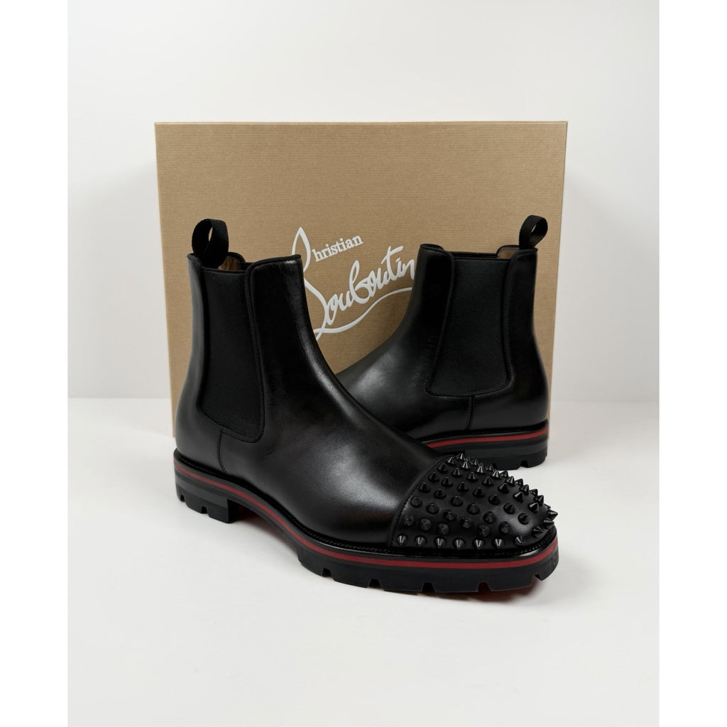 Size 41EU/8US - Christian Louboutin Melon Spikes Boots NEW