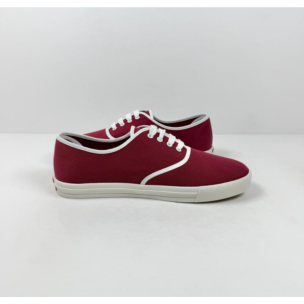 Size 8UK/9US - Prada Drill Canvas Low Top NEW
