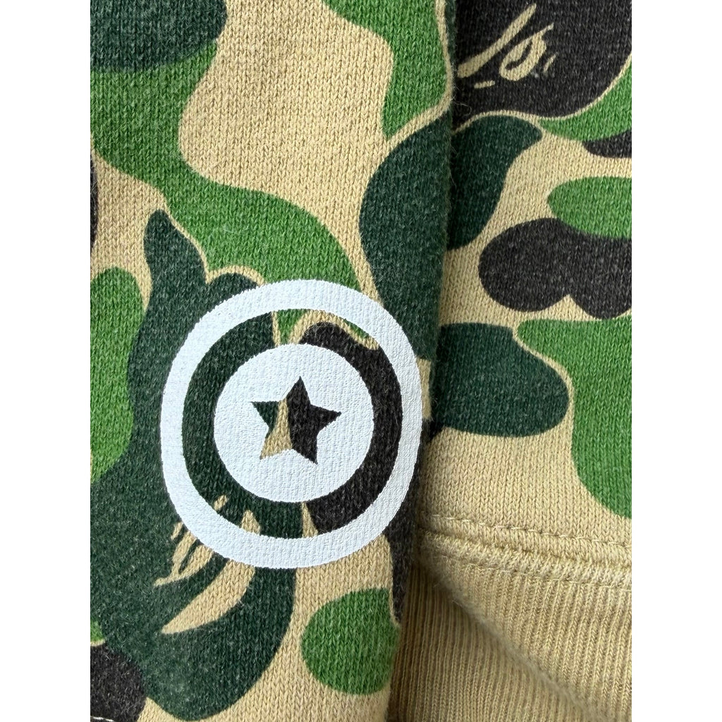 Size XL - Bape ABC Camo Zip Up Hoodie