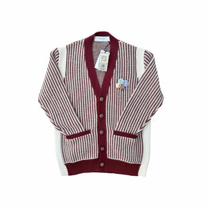 Size L - Golden Goose Wool Striped Cardigan NEW