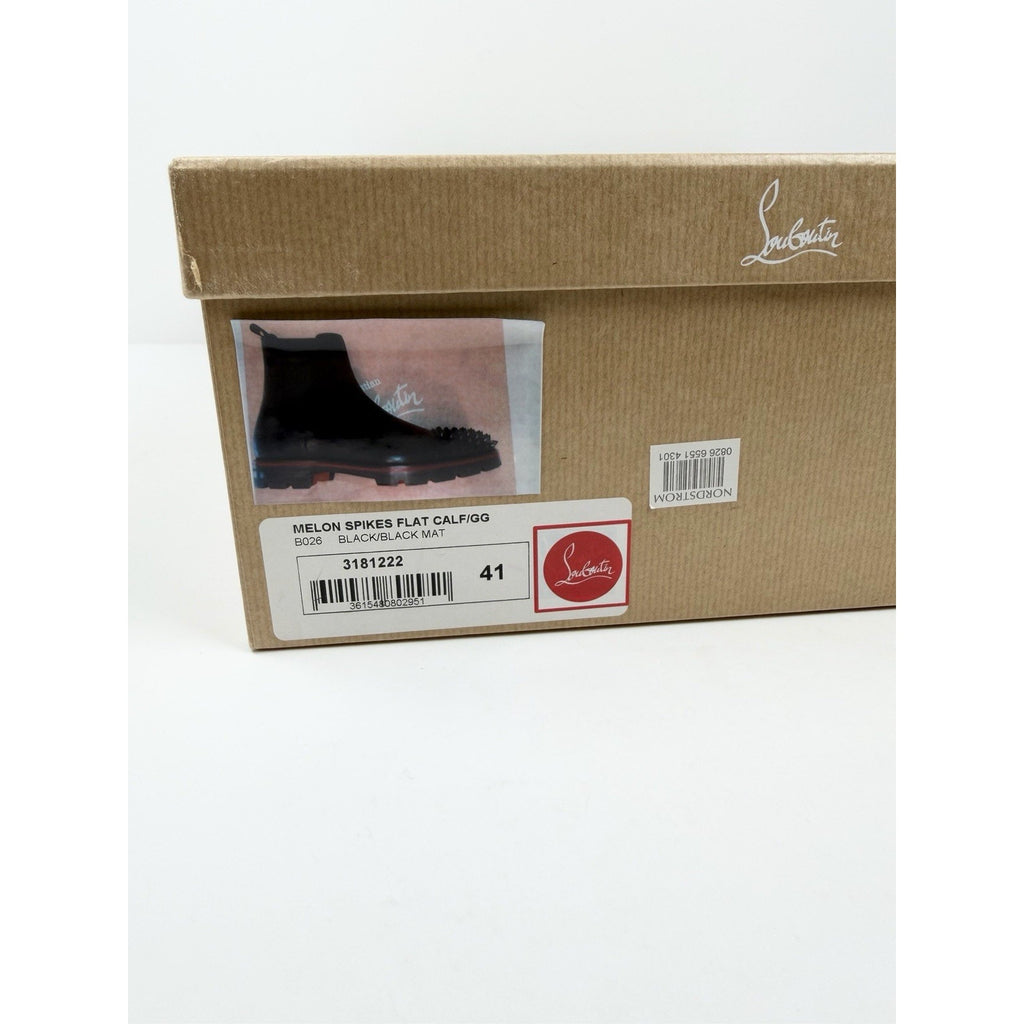 Size 41EU/8US - Christian Louboutin Melon Spikes Boots NEW