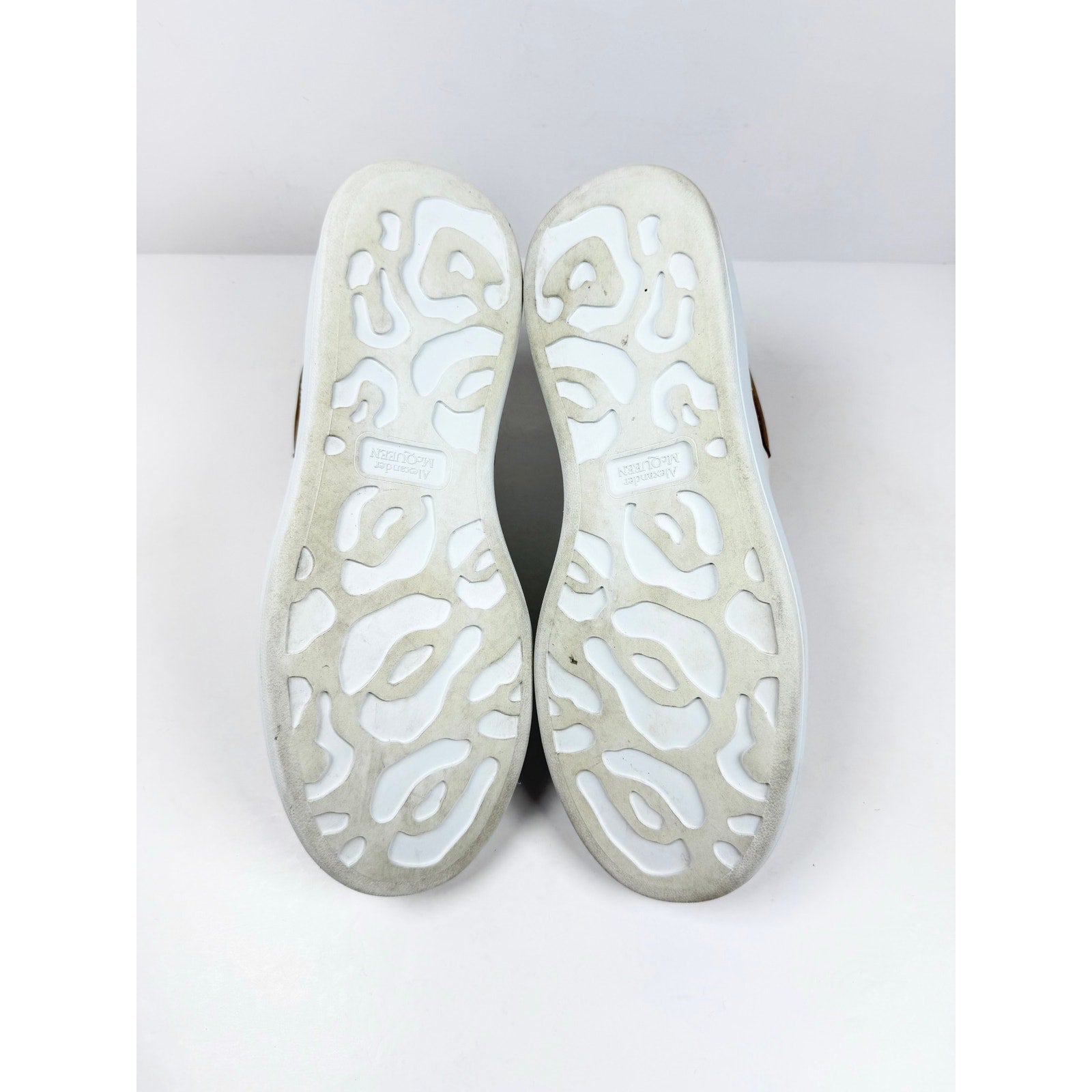 Size 43EU/10US - Alexander McQueen White Gold