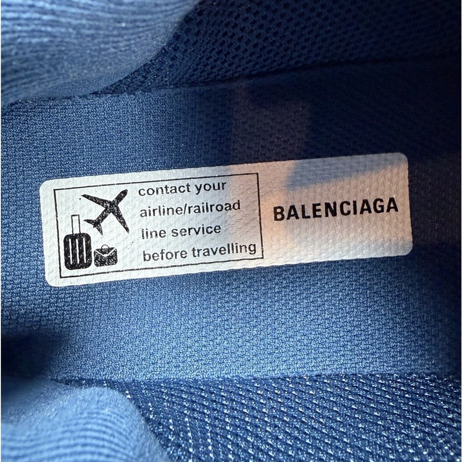 Size 41EU/8US - Balenciaga Track Blue LED NEW