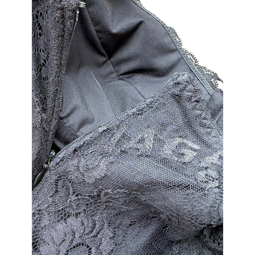 Balenciaga Stretch Lace Lingerie Mini Dress NEW EU 40 (US M)