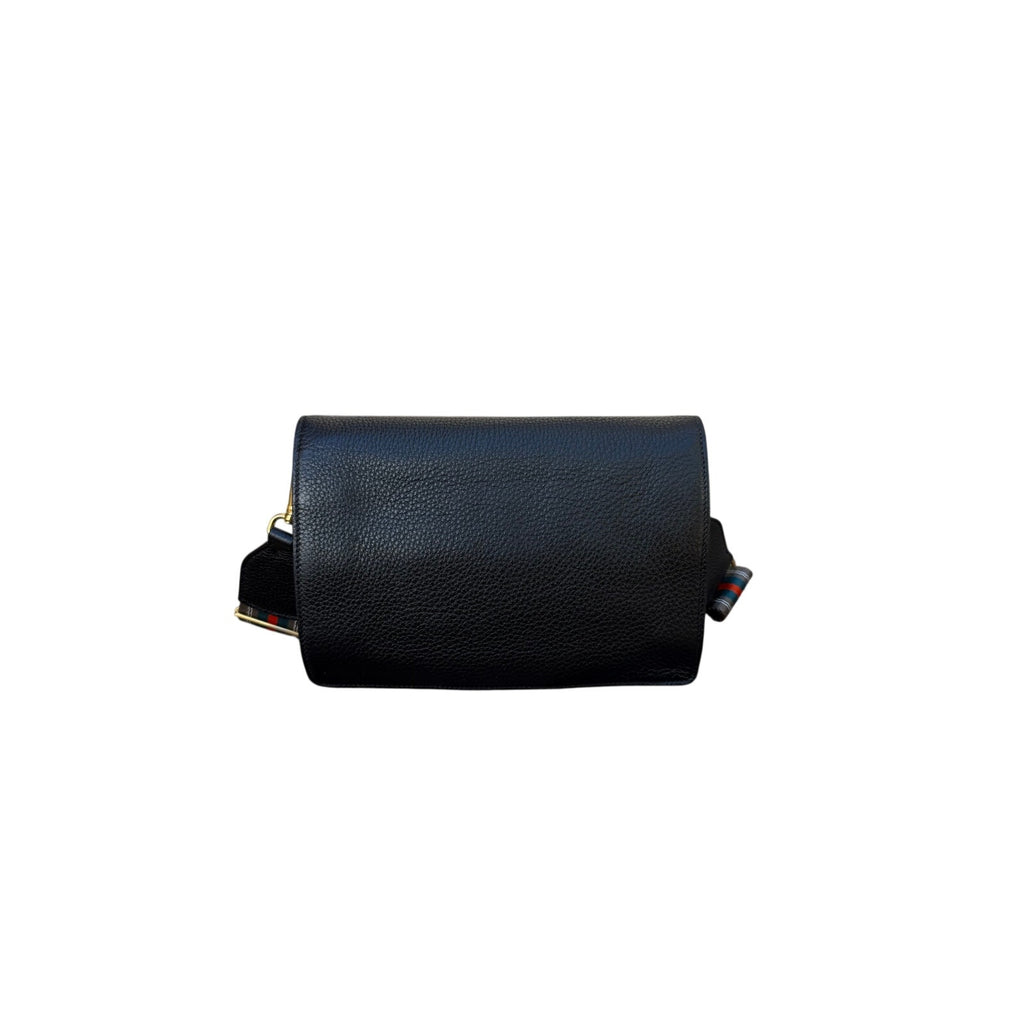 Prada Vitello Daino Double Strap Flap Crossbody Bag NEW