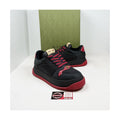 size 11.5US - Gucci Double Screener GG Black Red