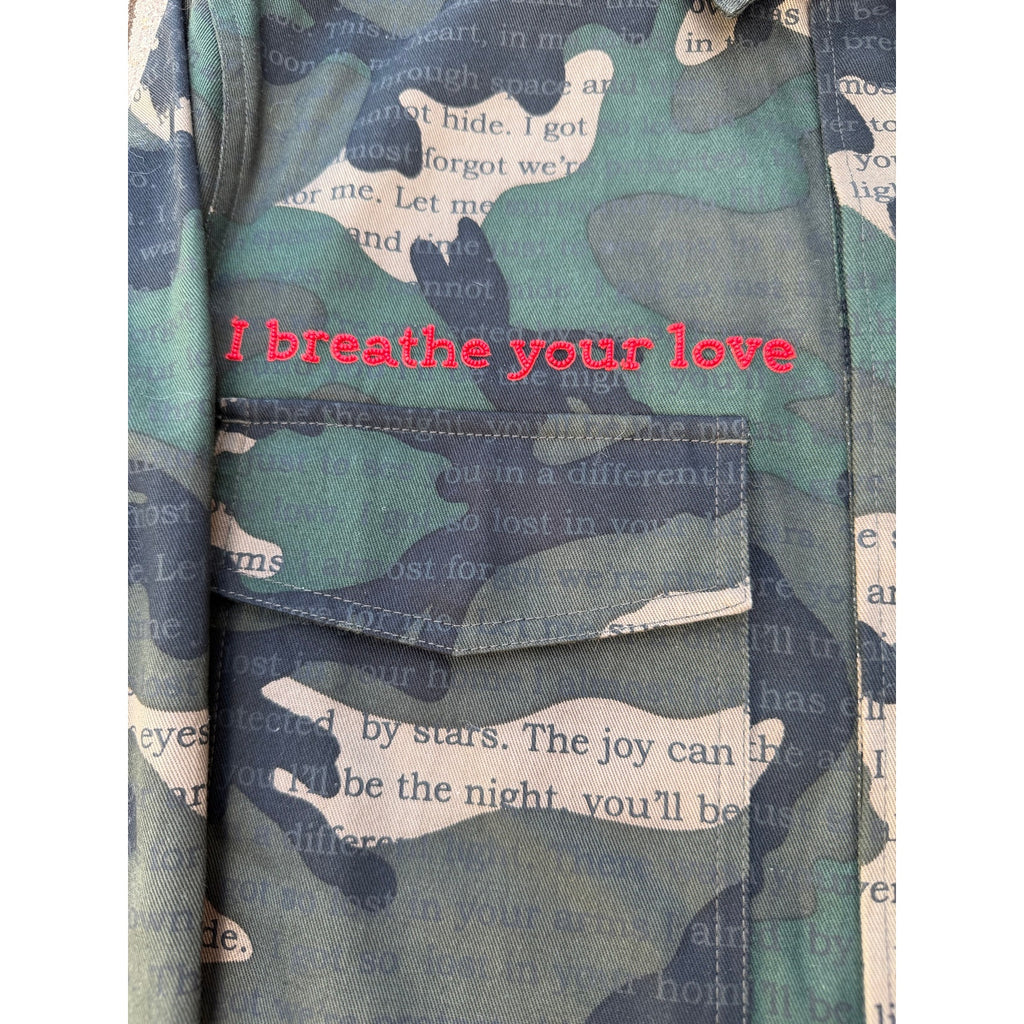 Valentino Garavani Camo Shirt Jacket NEW Size M/US38