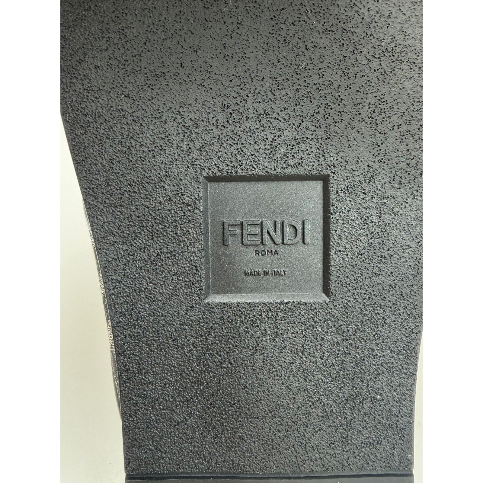 Size 5UK/6US - Fendi FF Logo Sandals Like New!