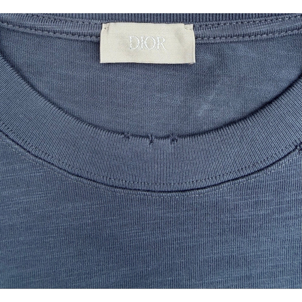 Size L - Dior 47 Oversized Blue T-Shirt