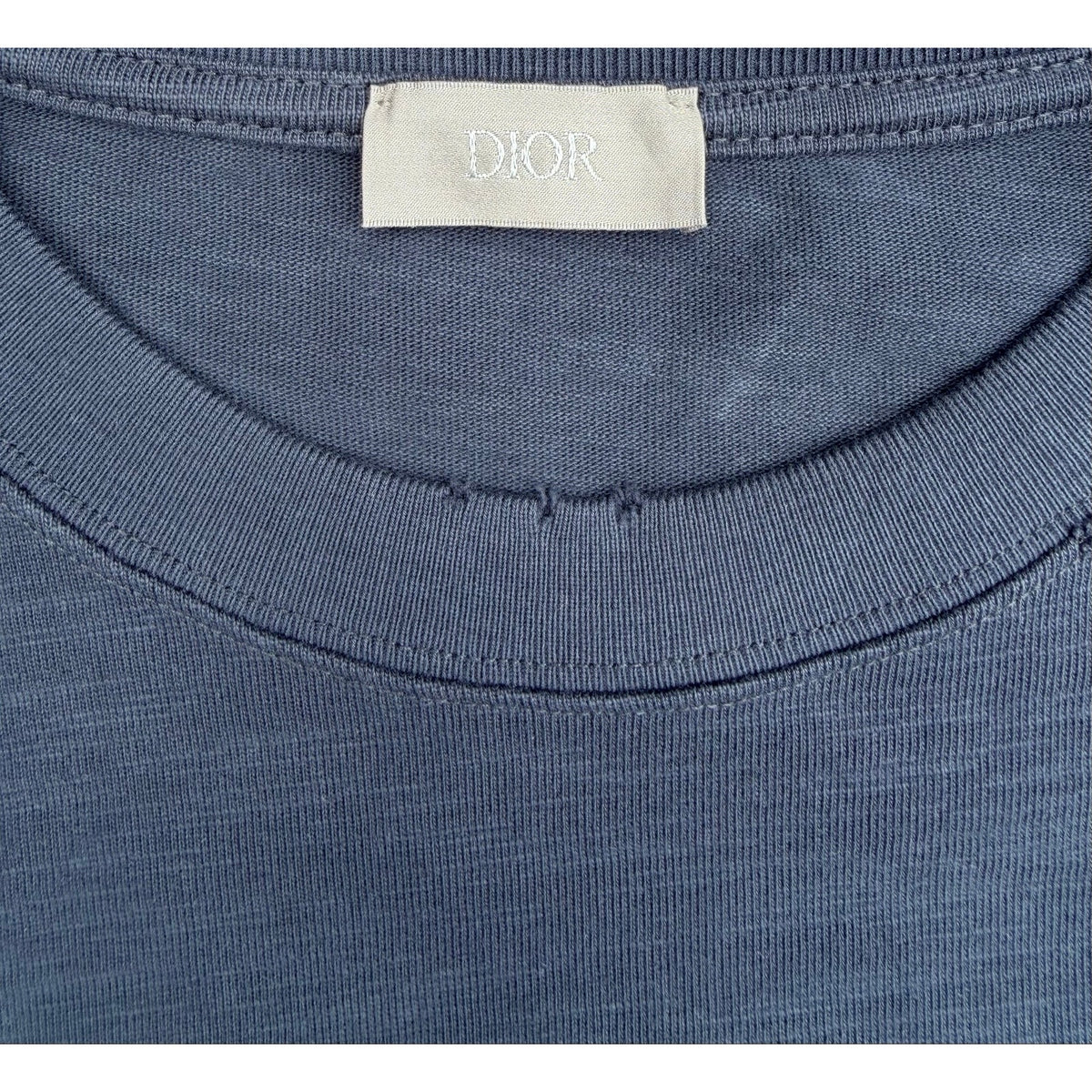 Size L - Dior 47 Oversized Blue T-Shirt
