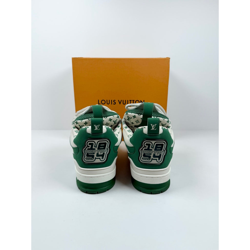 Size 7.5UK/8.5US - Louis Vuitton Skate White Green