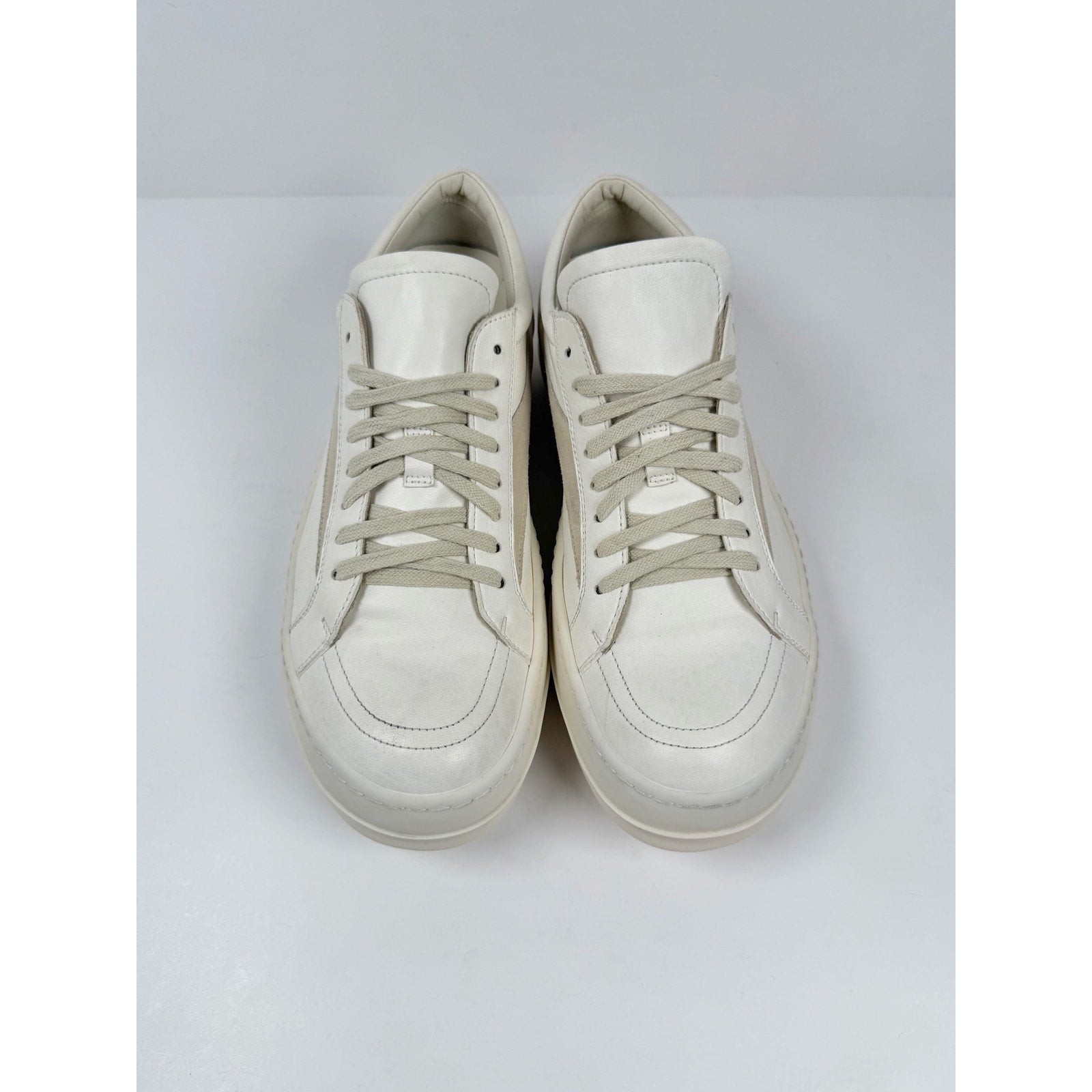 Size 8.5 - Rick Owens Vintage Sneakers Milk Tried On!