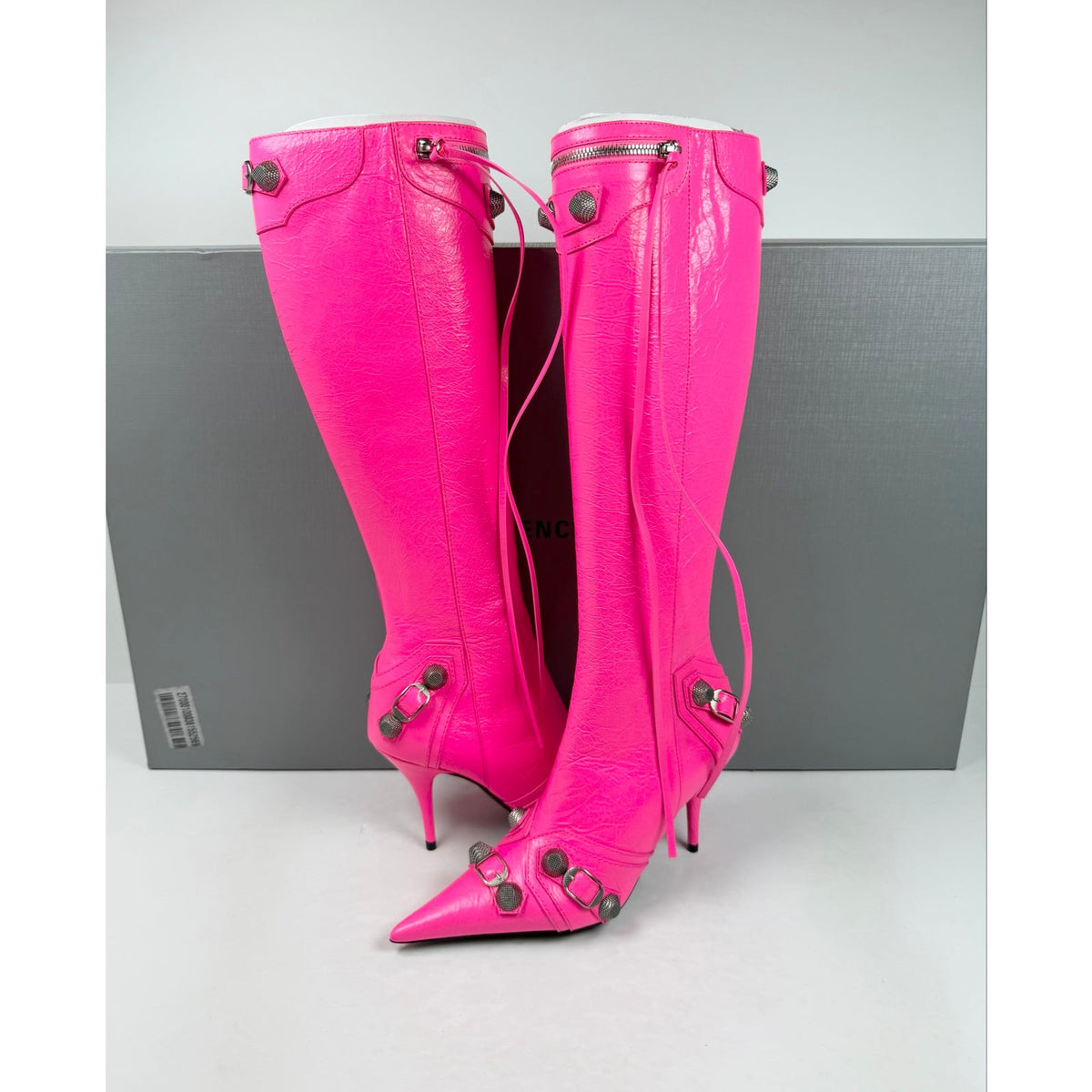 Size 6 - Balenciaga Cagole Knee High Boots Women’s NEW