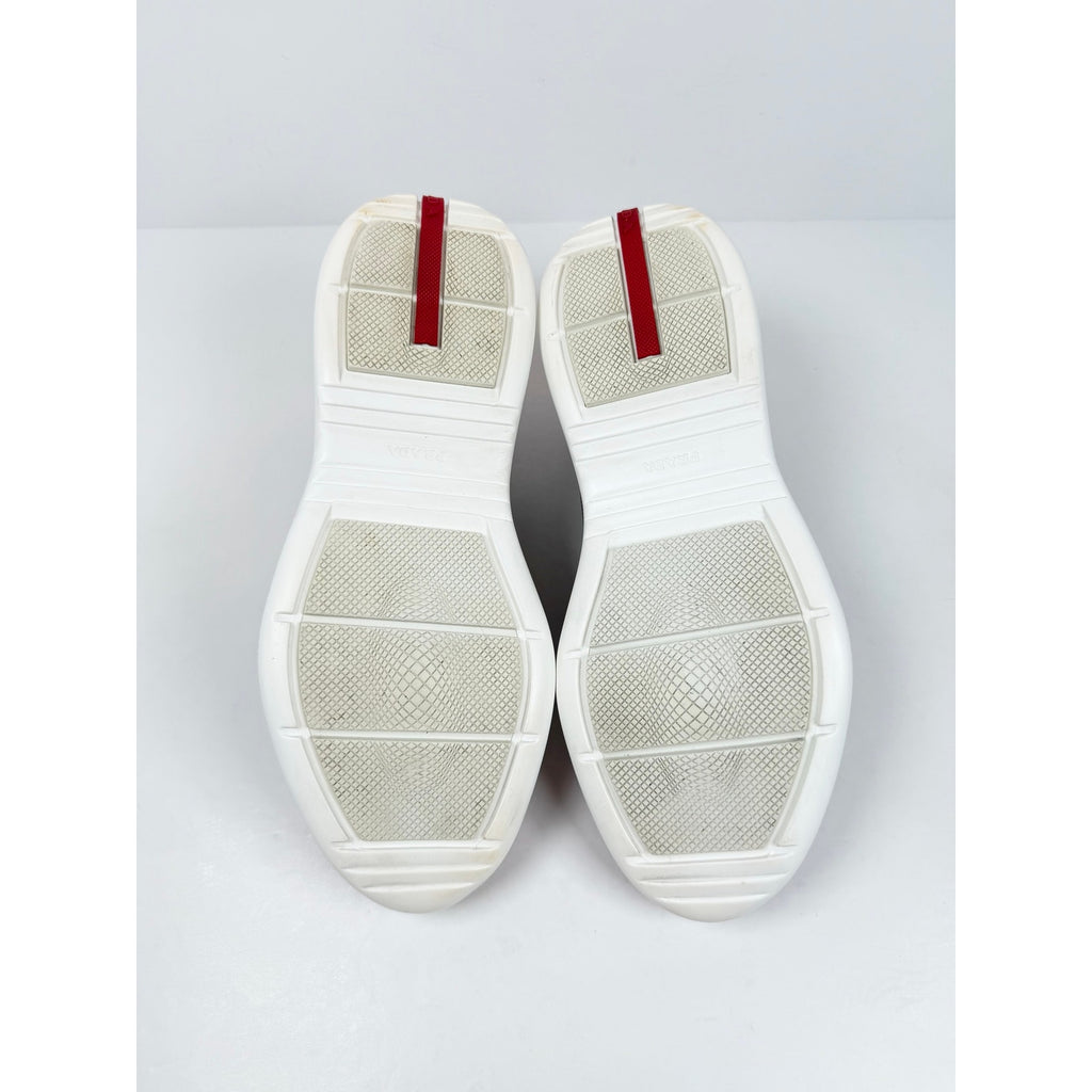 Size 9.5UK/10.5US - Prada Americas Cup Red Silver