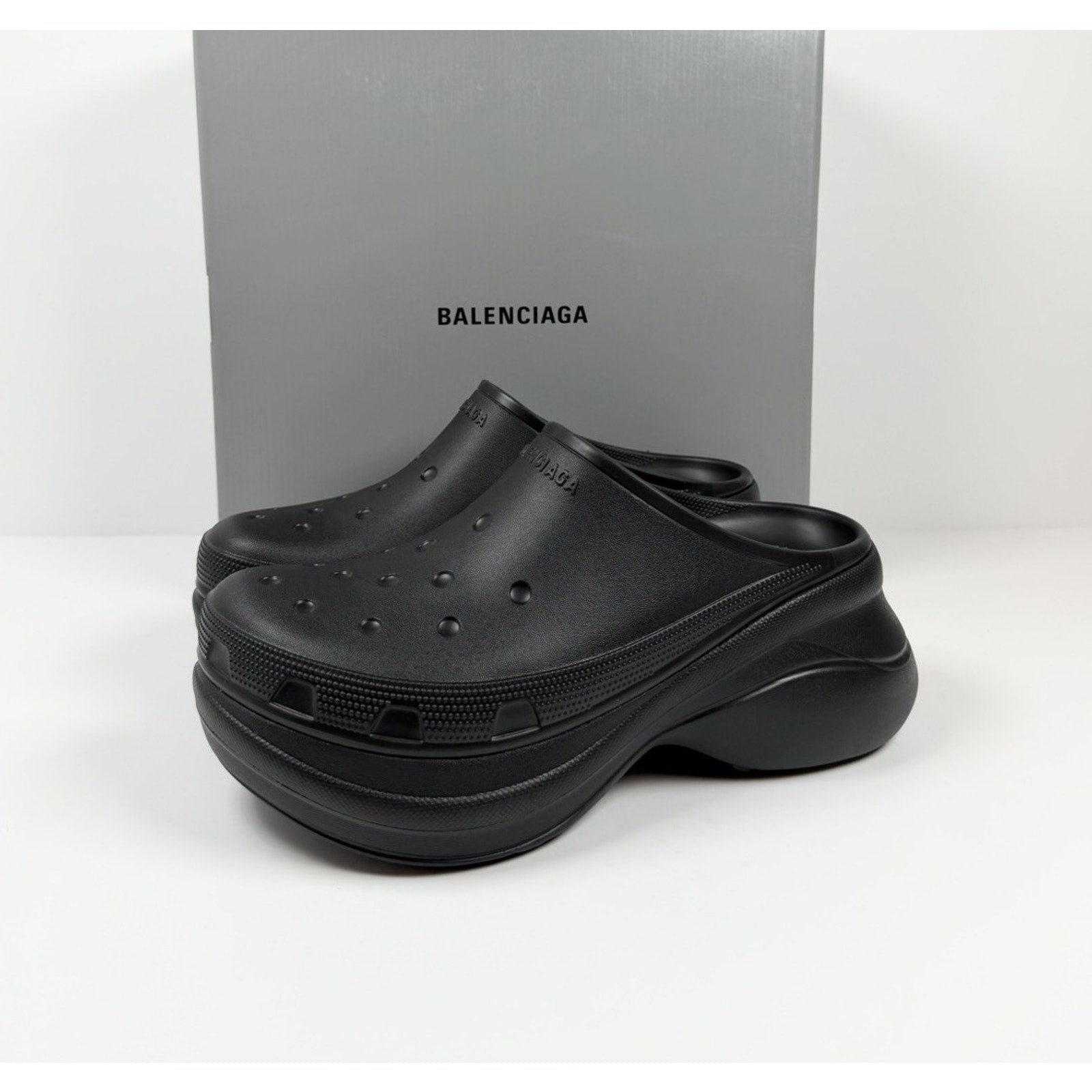 Size 12 - Balenciaga x Crocs Rubber Mules NEW!