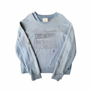 Size XL - Maison Mihara Yasuhiro Distressed Look Crewneck