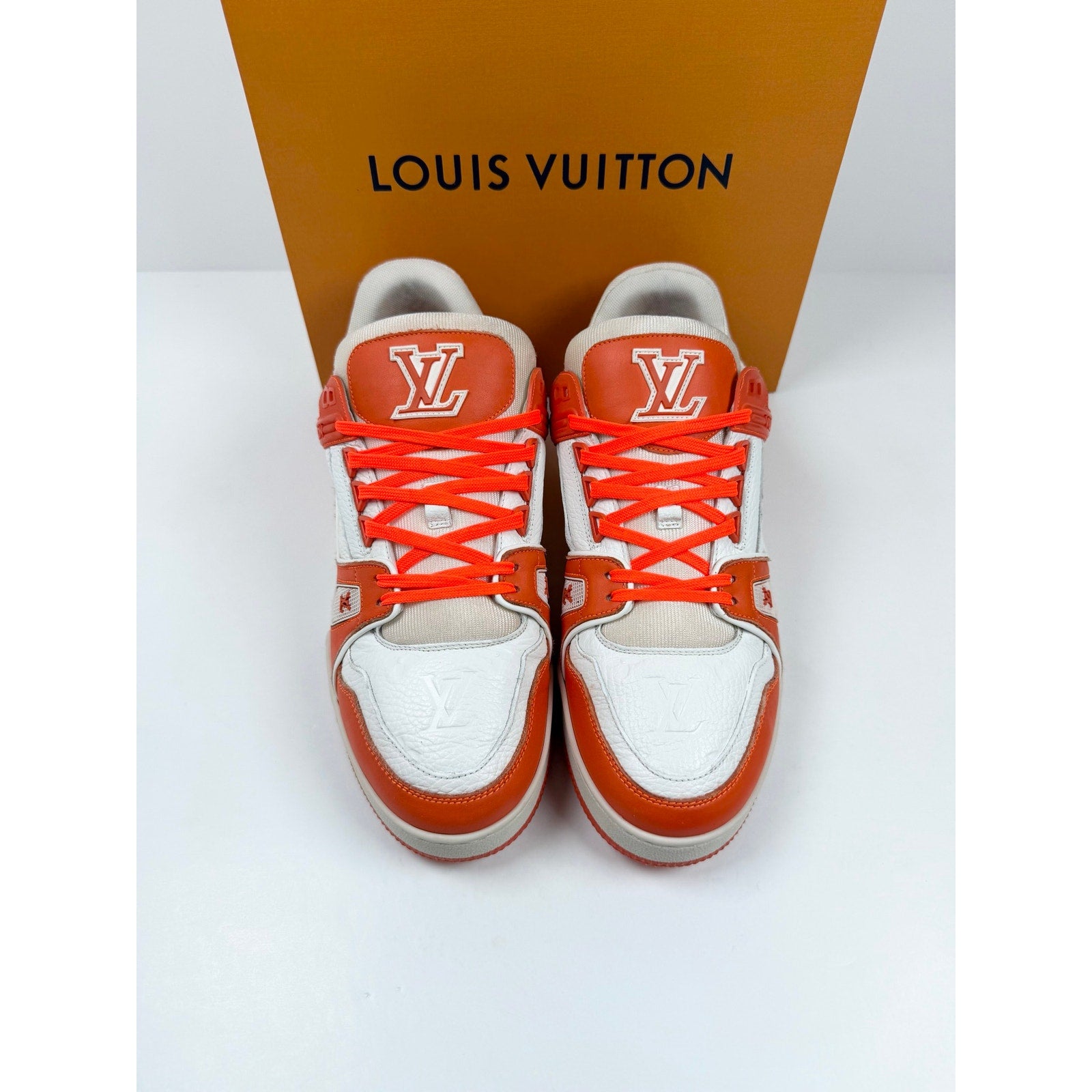 Size 8LV/9.5US - Louis Vuitton Trainer Orange