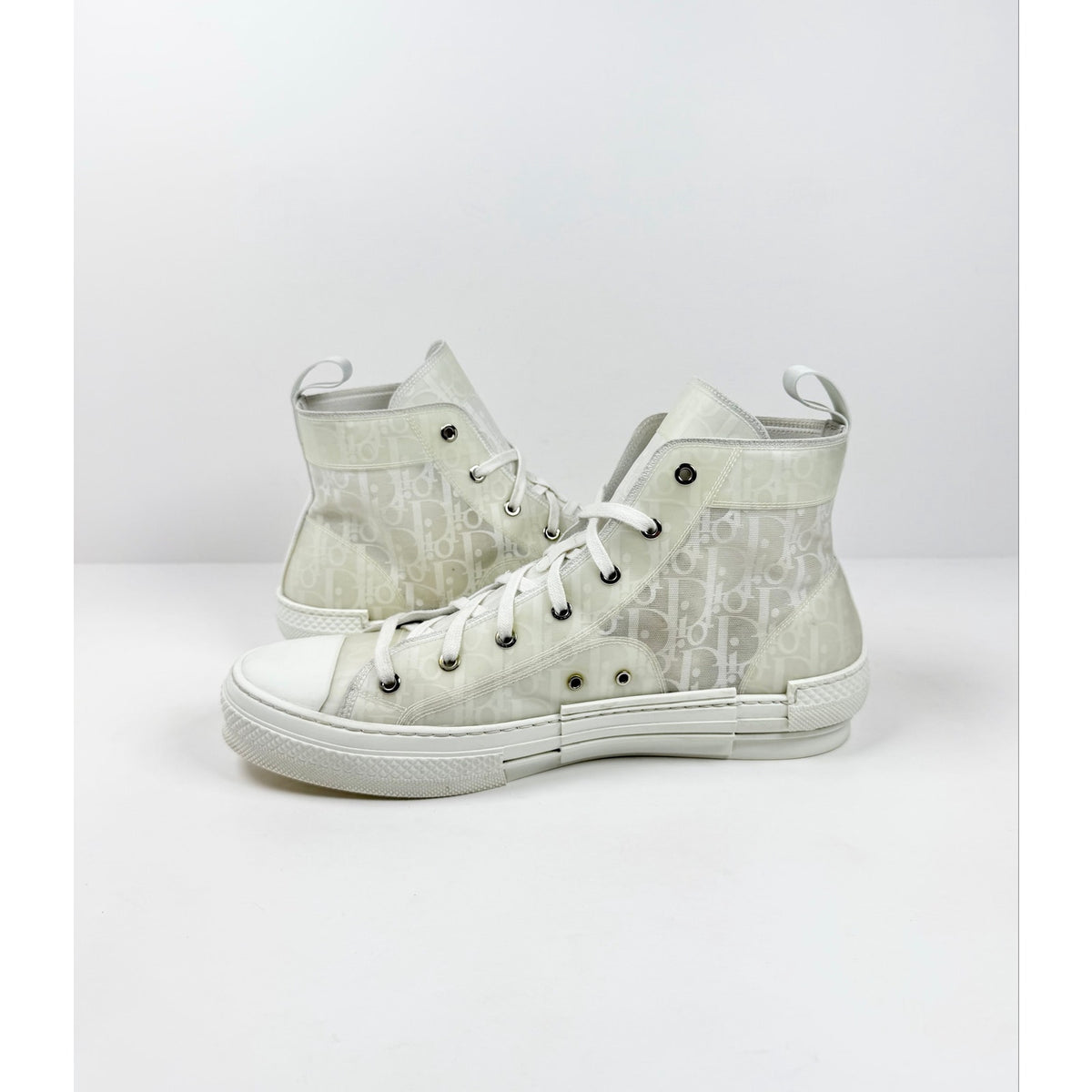 Size 46EU/13US - Dior B23 High Top Oblique White