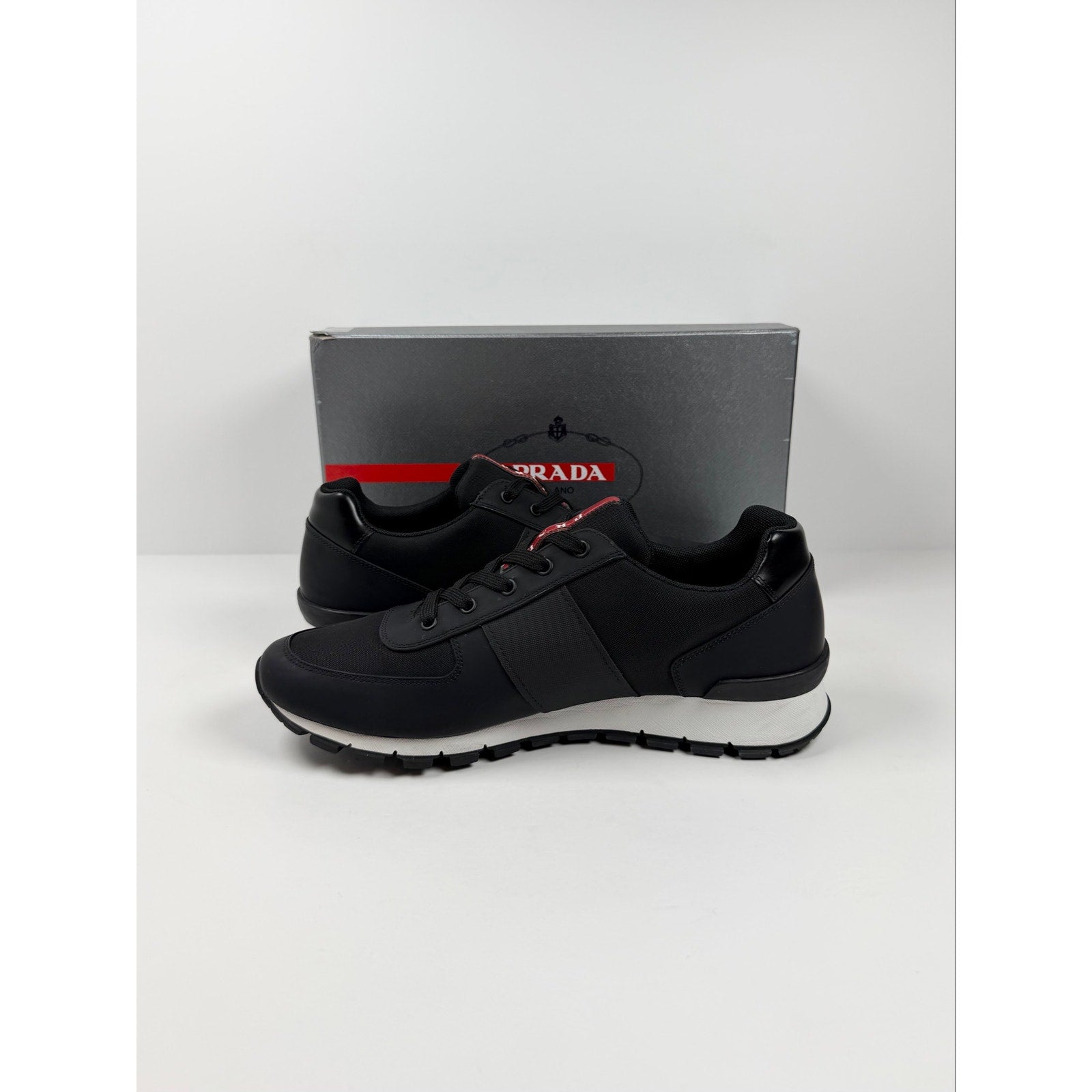 Size 11UK/12US - Prada Matchrace Trainers NEW