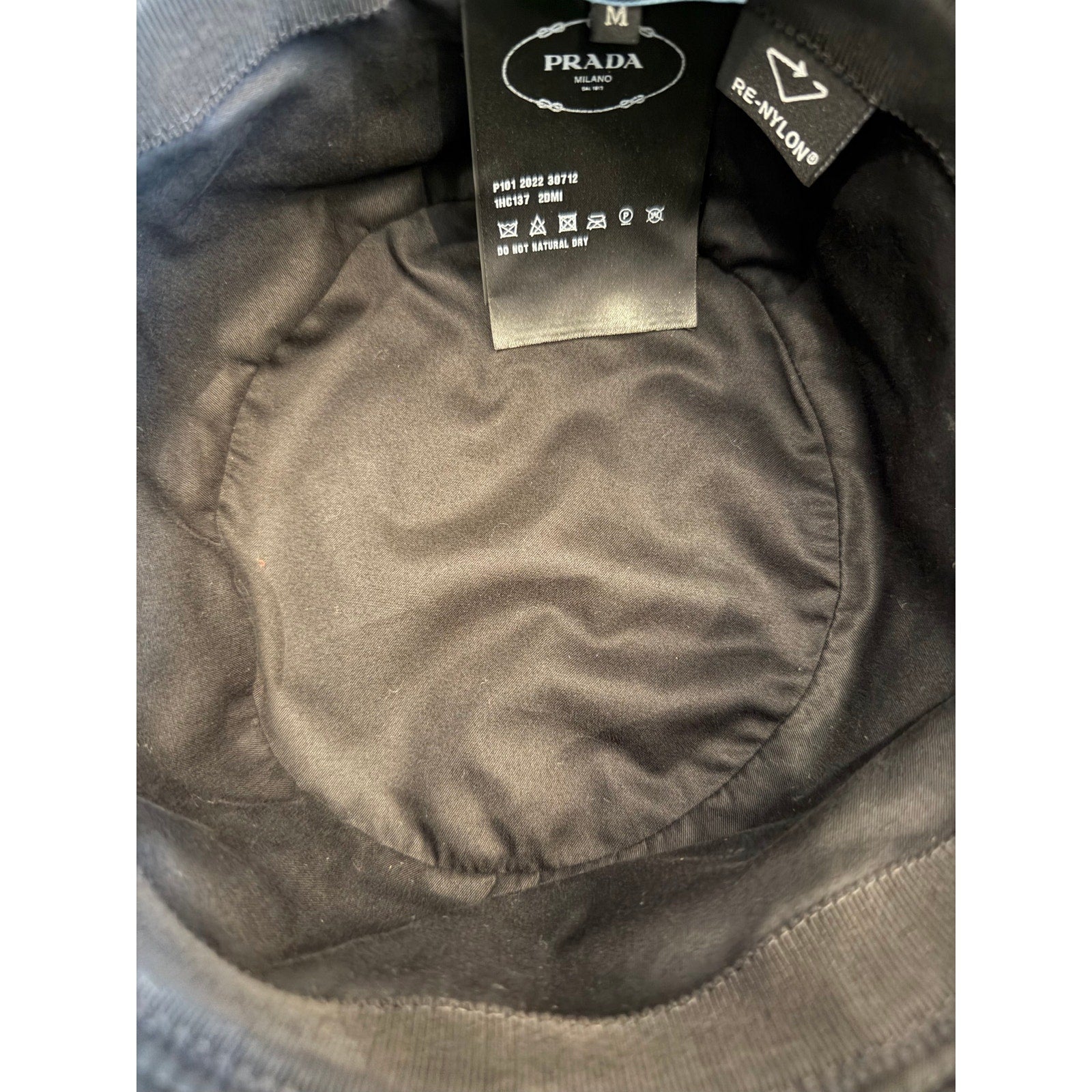 Prada Re-Nylon Bucket Hat Size M