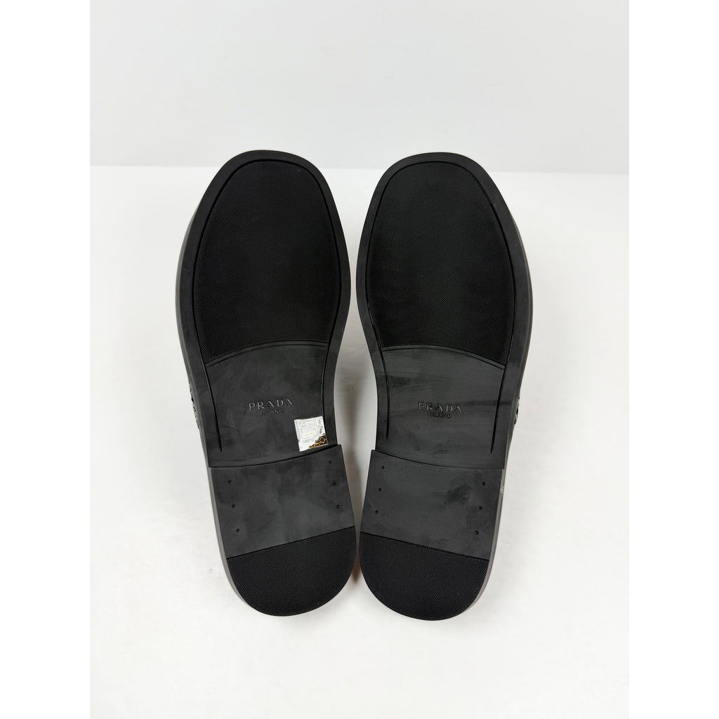 Size 10UK/11US - Prada Woven Leather Sandals NEW