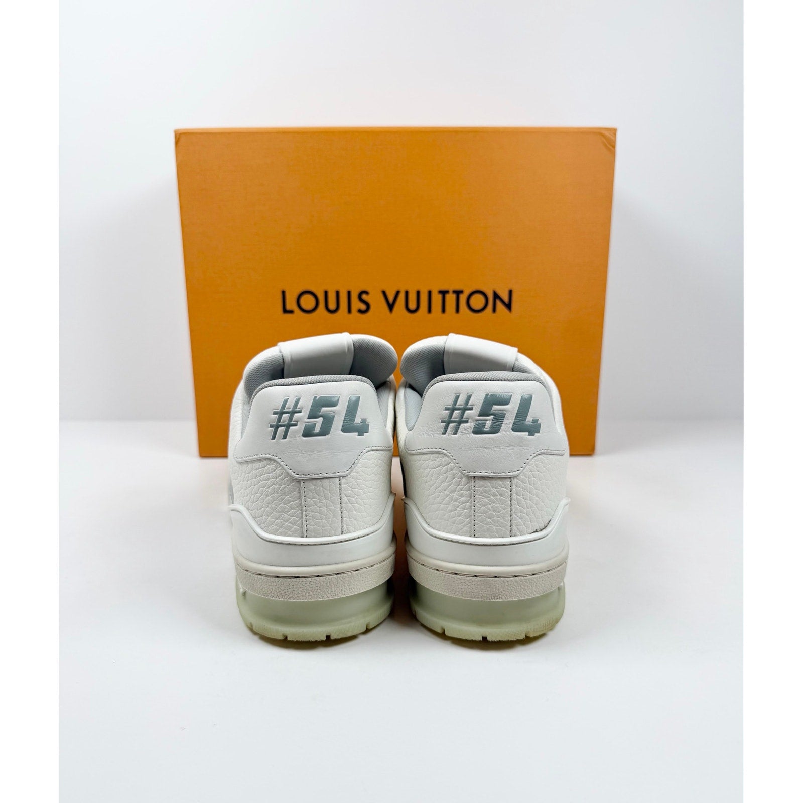 Size 8.5UK/10US - Louis Vuitton White Trainer