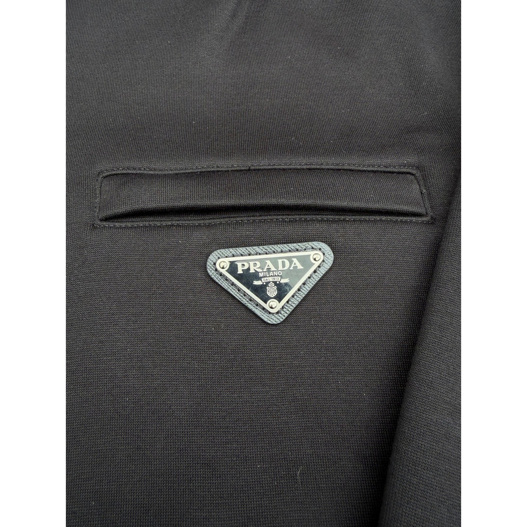 Size L - Prada Re-Nylon Black Hoodie
