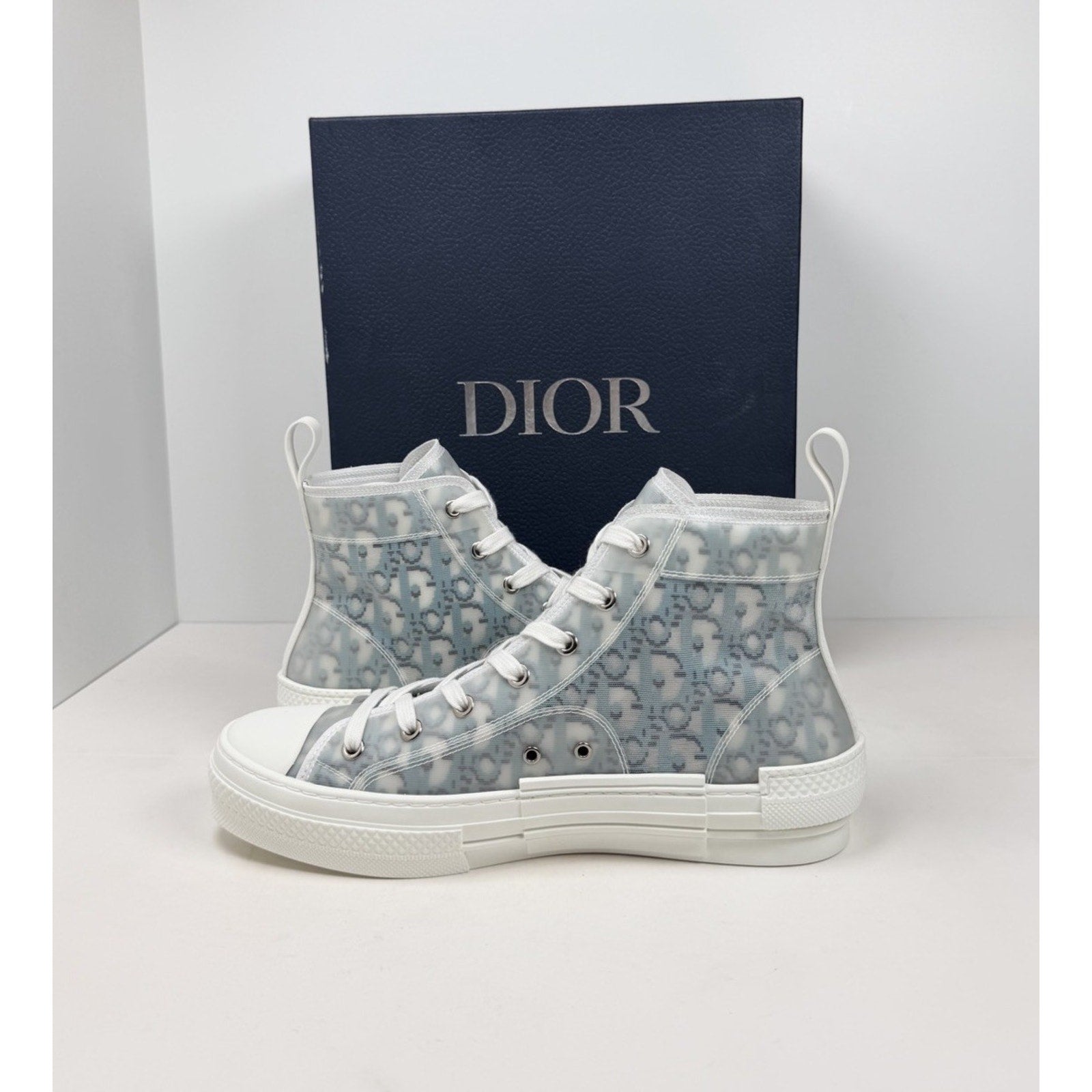 Size 41EU/8US - Dior B23 High Top Oblique Blue NEW