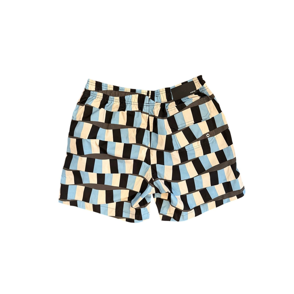 Size M - Amiri Checkered Swim Shorts