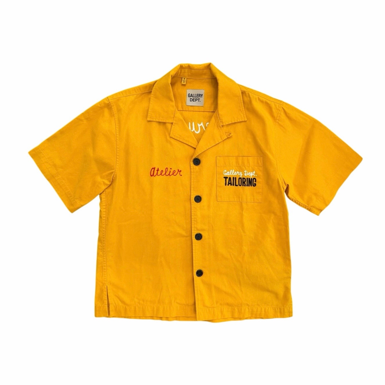 Size S - Gallery Dept. Atellier Parker Shirt Yellow