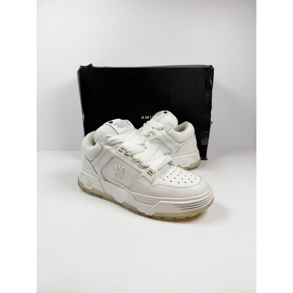 Size 44EU/11US - Amiri MA-1 White Sneakers