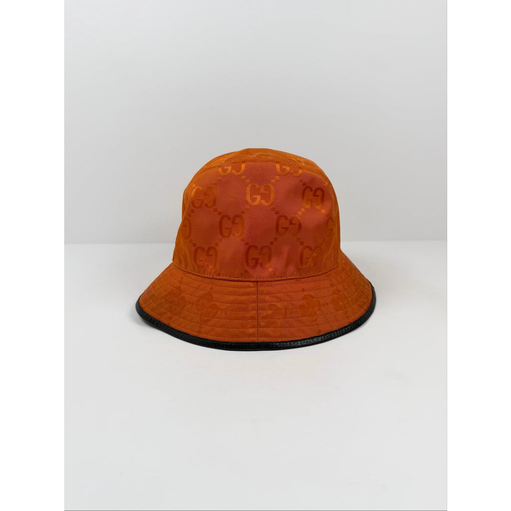 Gucci Off The Grid Orange Bucket Hat