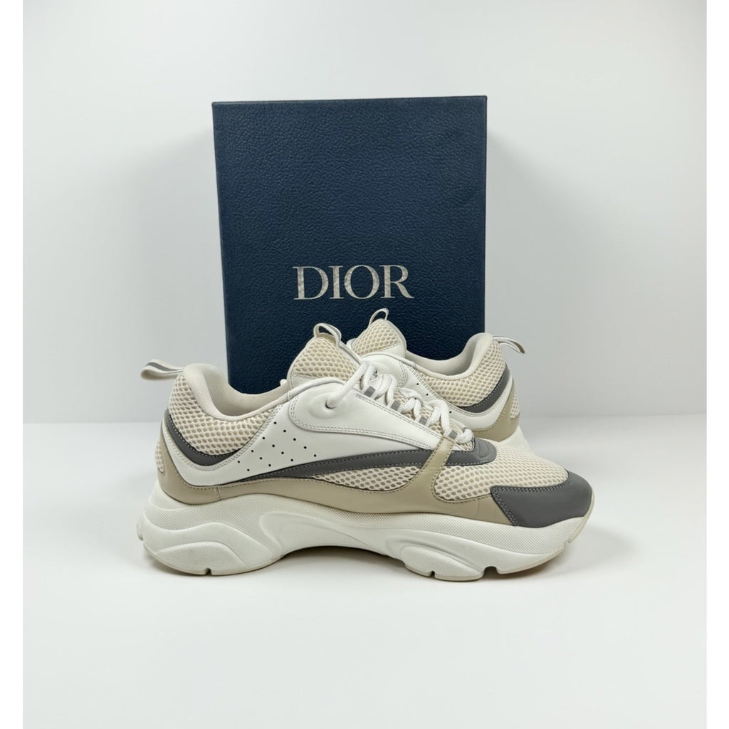 Size 46EU/13US- Dior B22 Cream Beige White Trainers🍦