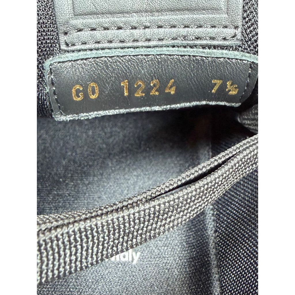Size 7.5UK/8.5US - Louis Vuitton Black Leather Trainers