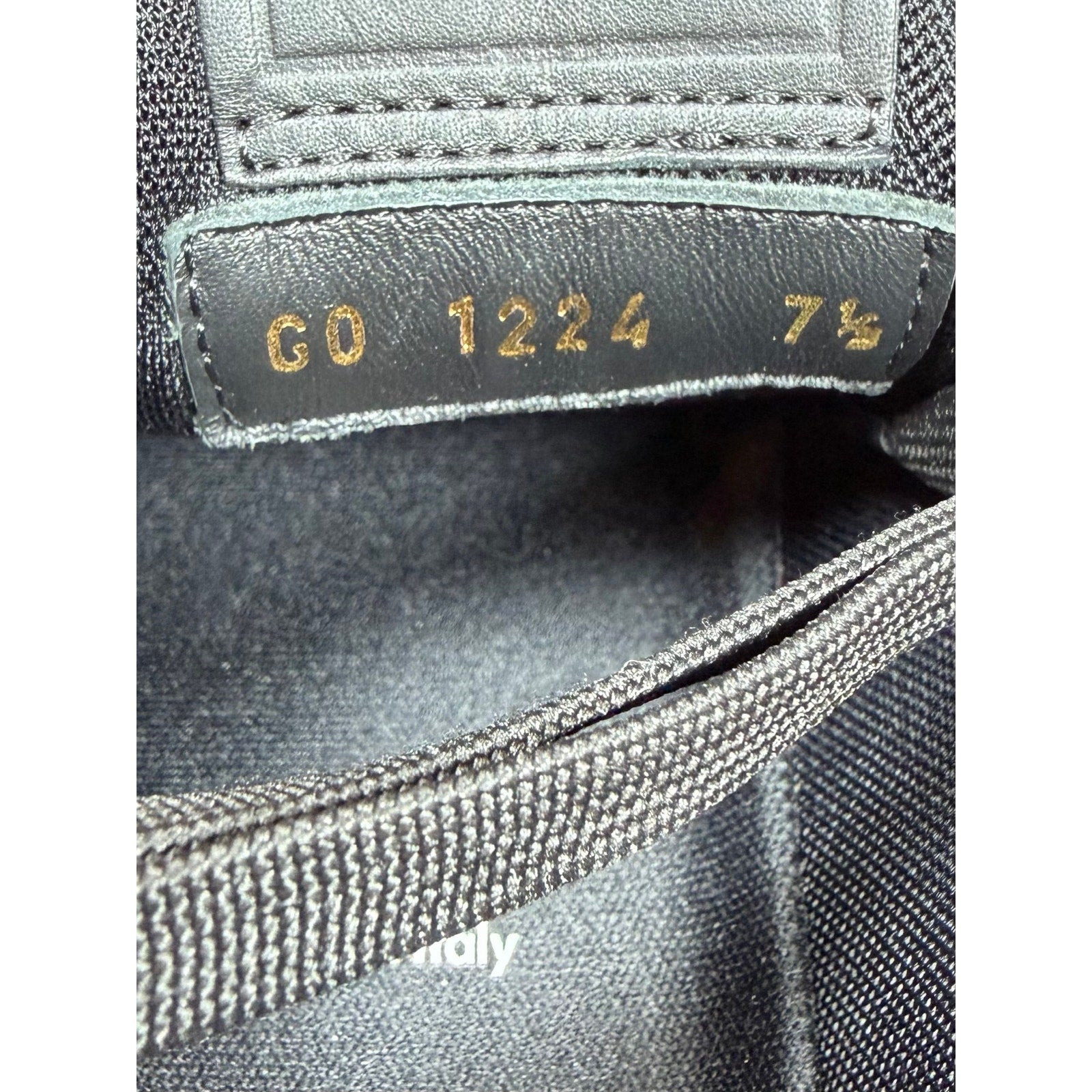 Size 7.5UK/8.5US - Louis Vuitton Black Leather Trainers