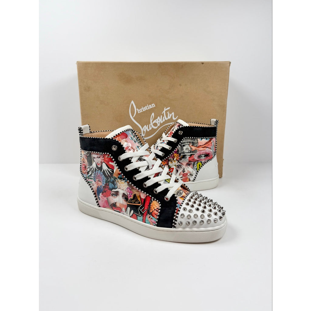 Size 9.5US - Christian Louboutin Spike High Top