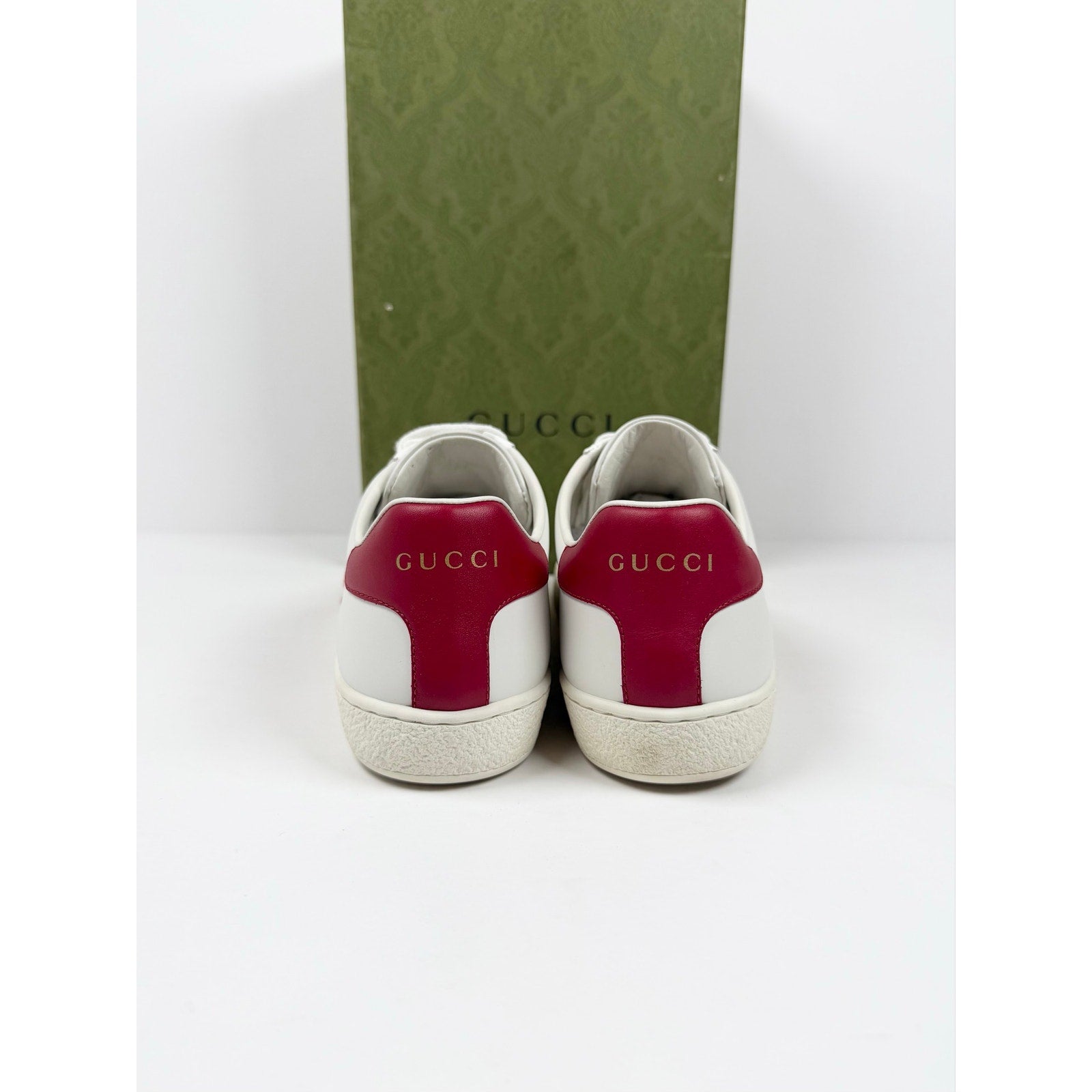 Size 36/6 - Gucci Ace Cherry Womens