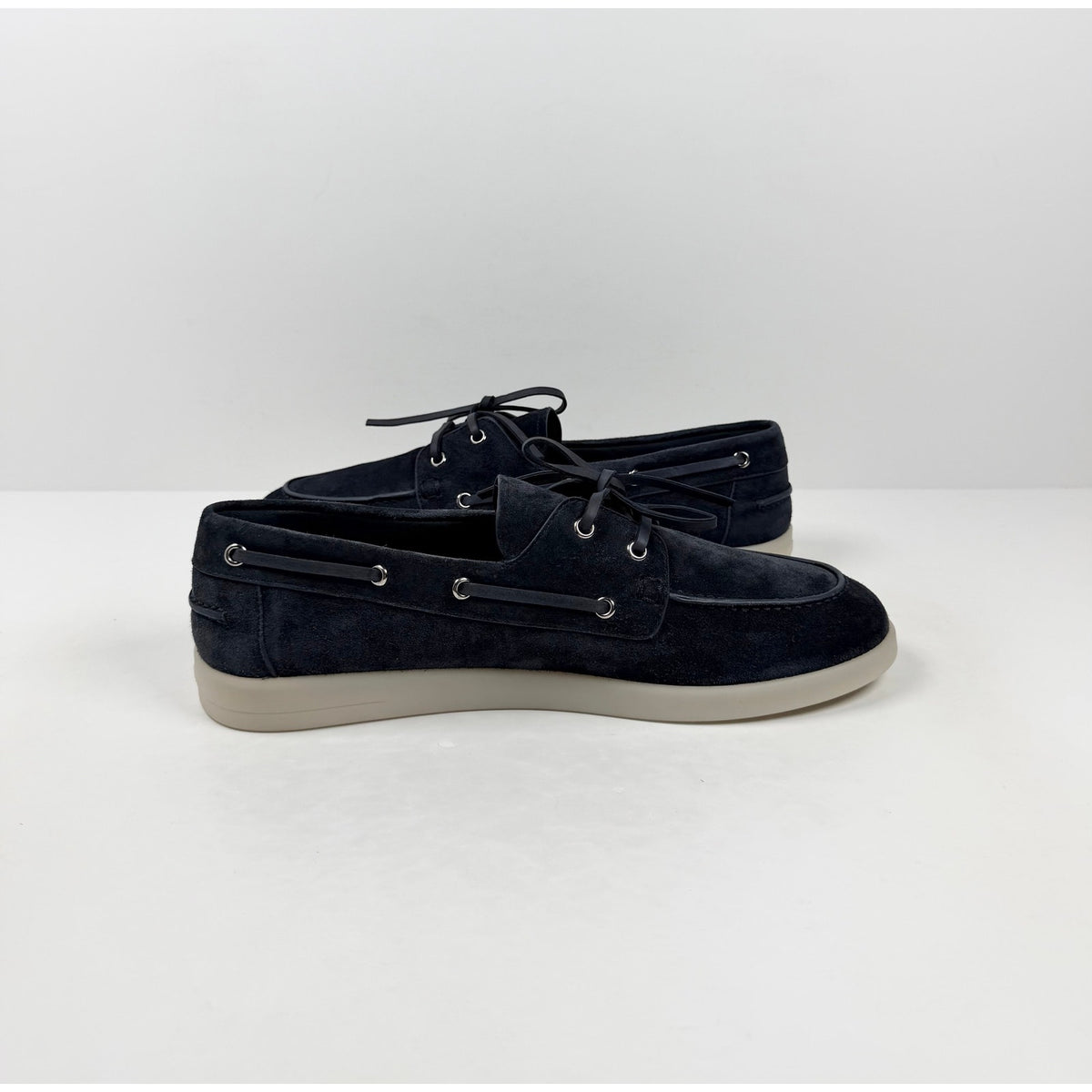 Size 10UK/11US - Prada Suede Boat Shoes NEW