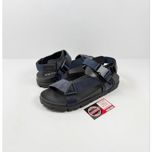 Size 11UK/12US - Prada Sporty Strap Sandal Suede NEW