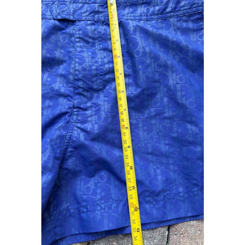 Size M - Dior Oblique Logo Monogram Swim Shorts