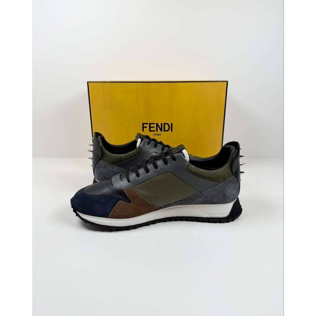 Size 10UK/11US - Fendi Monster Eyes Low Top