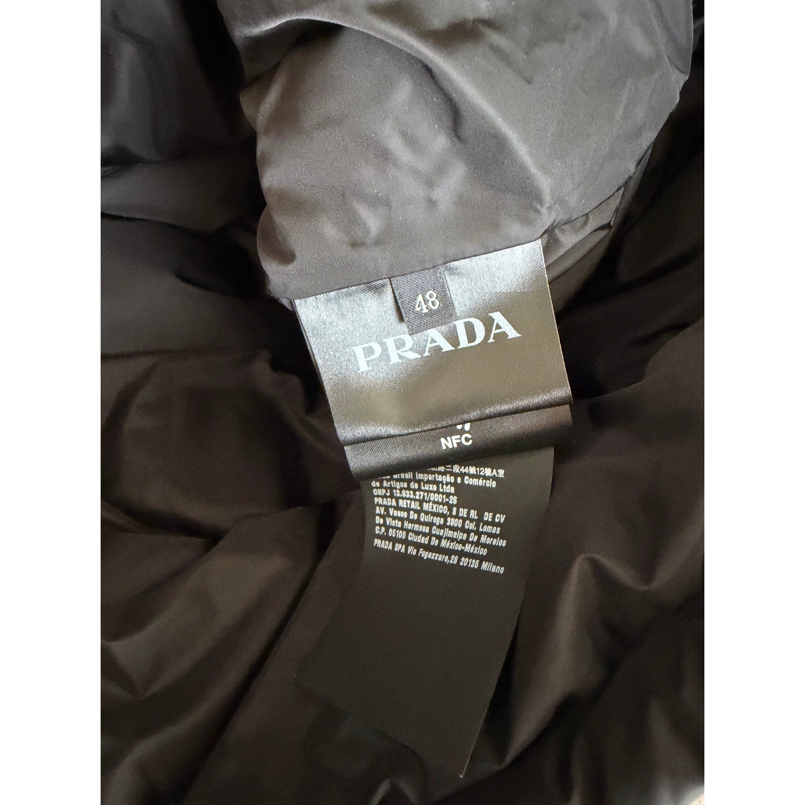 Size M - Prada Nylon Bomber Jacket