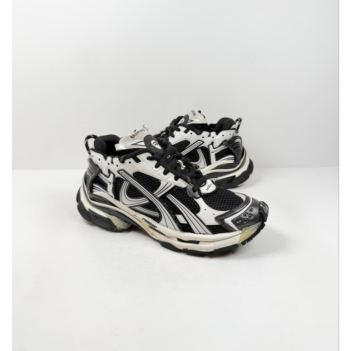 Size 44EU/11US - Balenciaga Runner Black White