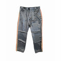 Size M - Gucci Silk Web Stripe Trousers