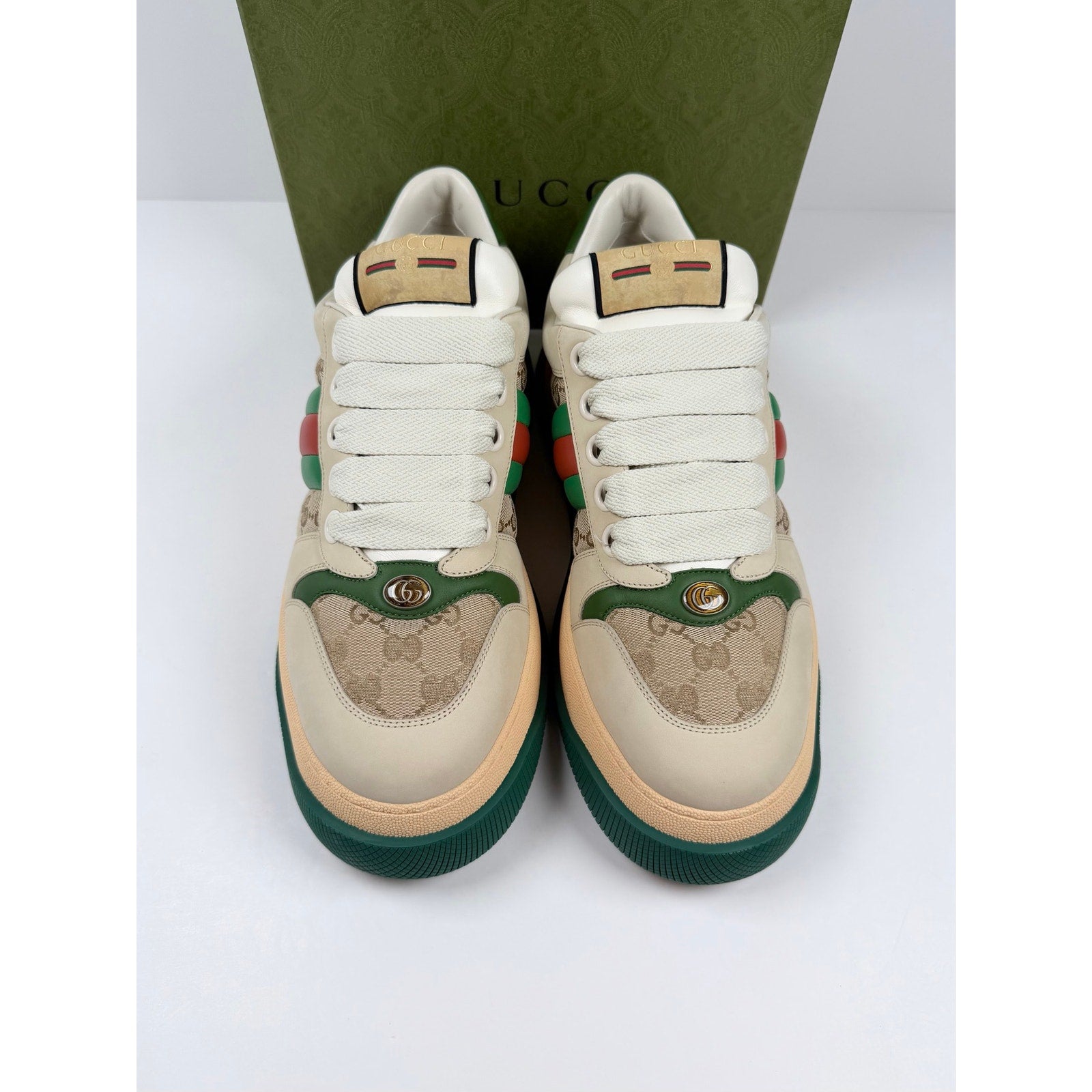 Size 13UK/13.5US - Gucci Screener Sneakers NEW